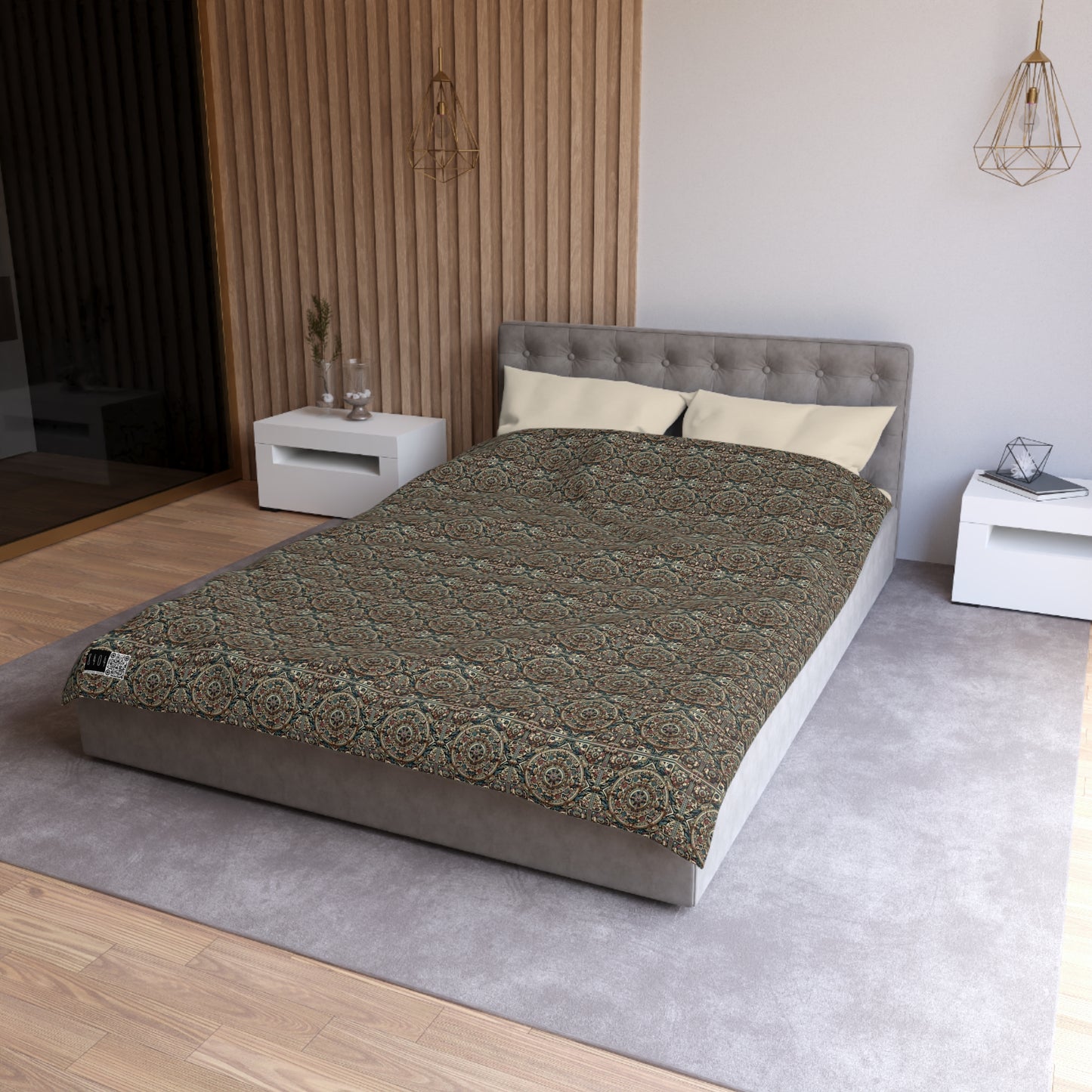Urban Renaissance Historical Fusion With Street Edge Microfiber Duvet Cover - 8404 Design-57