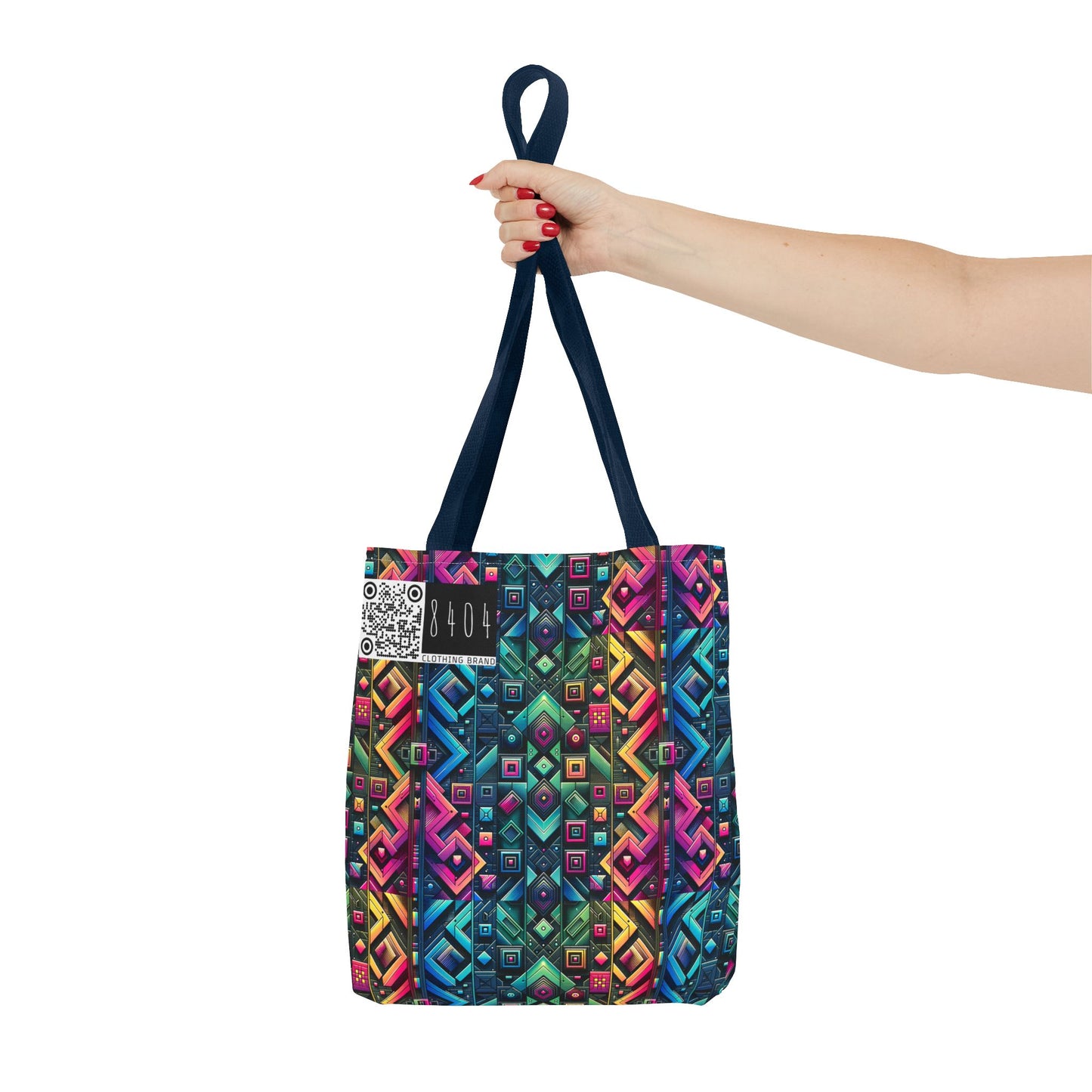 Tech-Inspired Graphics Cyberpunk Cool Tote Bag - 8404 Design-58