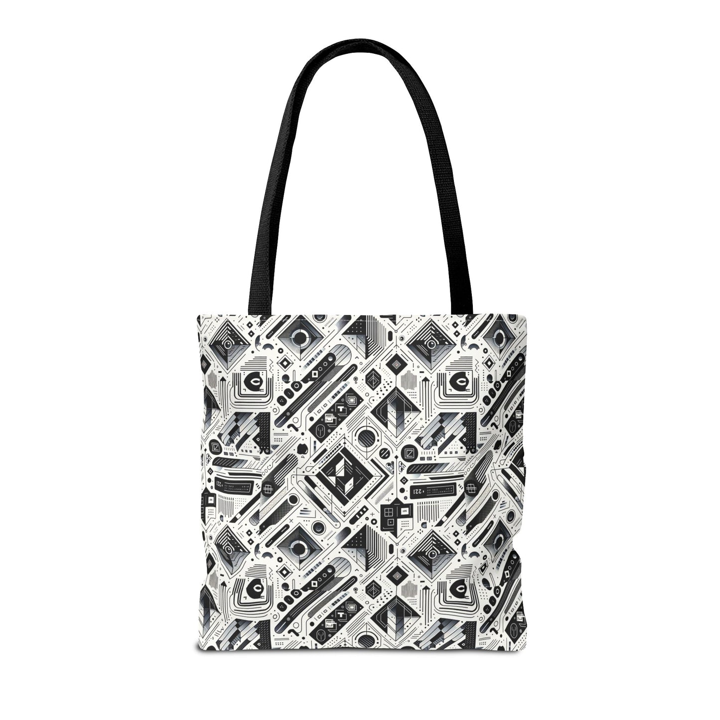 Tech Minimalism Minimalist Tech Tote Bag - 8404 Design-72