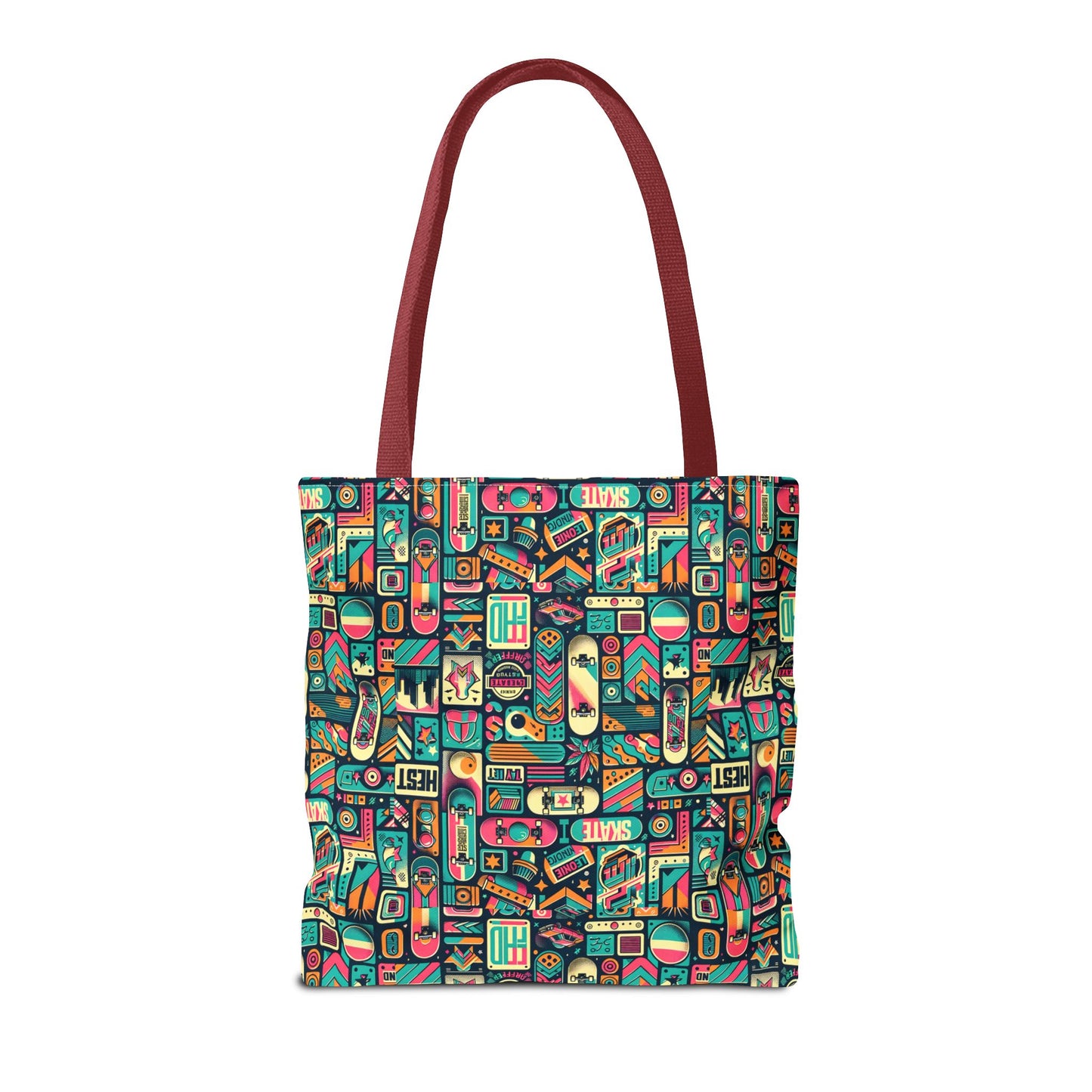 Skate Culture Revival Urban Retro Cool Tote Bag - 8404 Design-61
