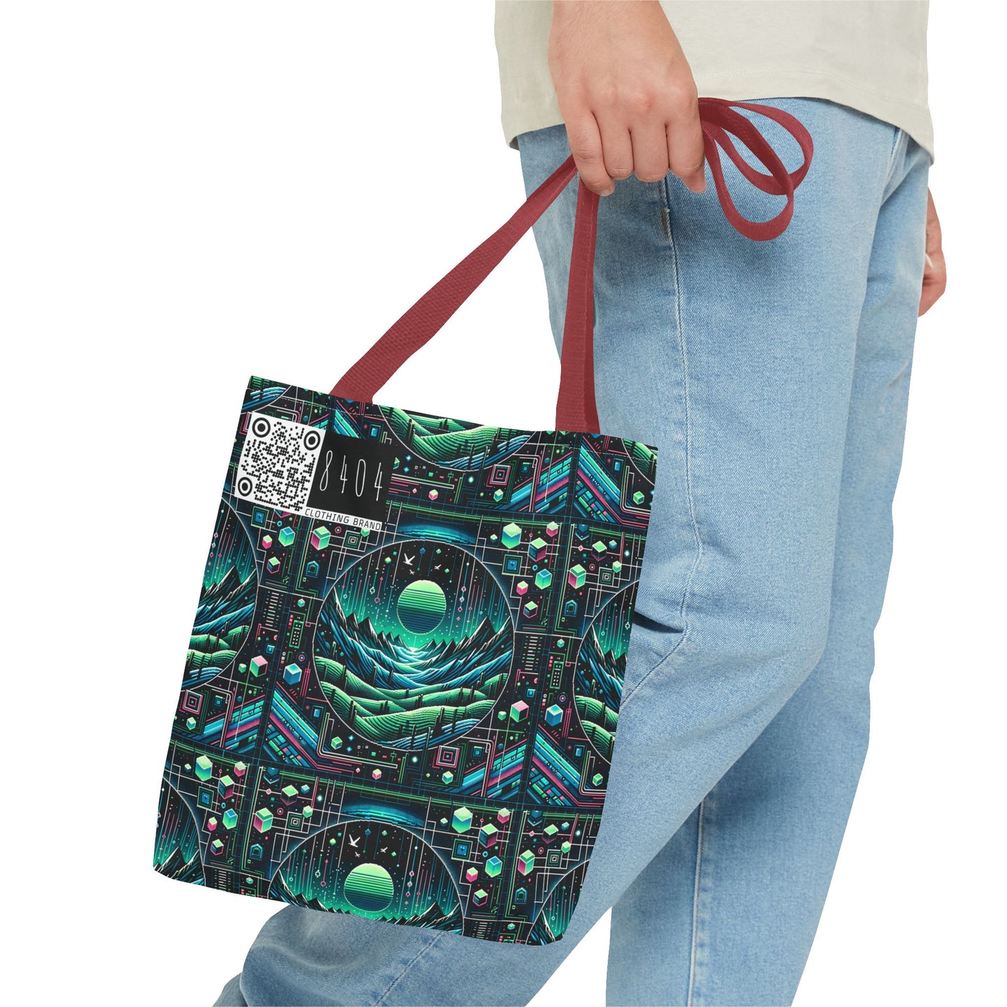 Digital Adventure Graphics Digital Explorer Tote Bag - 8404 Design-59