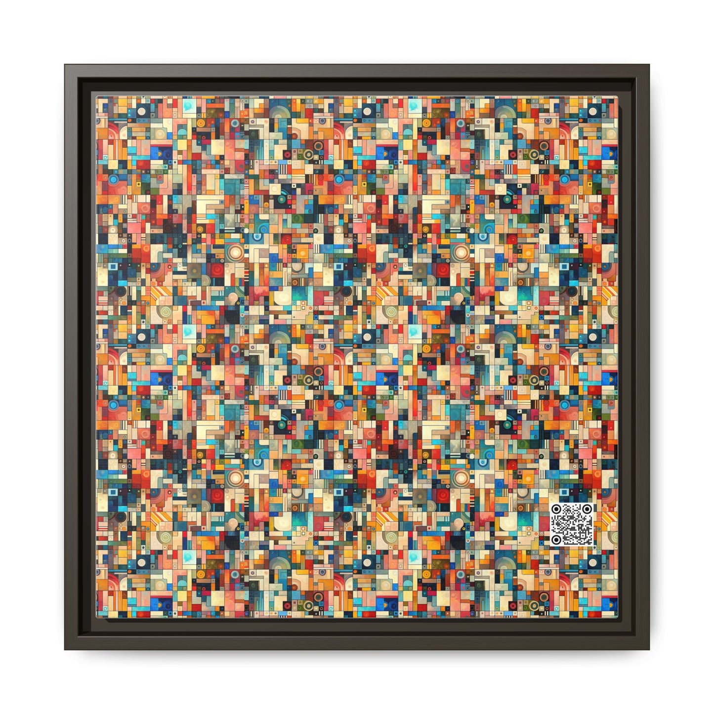 Digital Artistic Expression Artistic Streetwear Matte Canvas, Framed (multi-Color) - 8404 Design-46 B