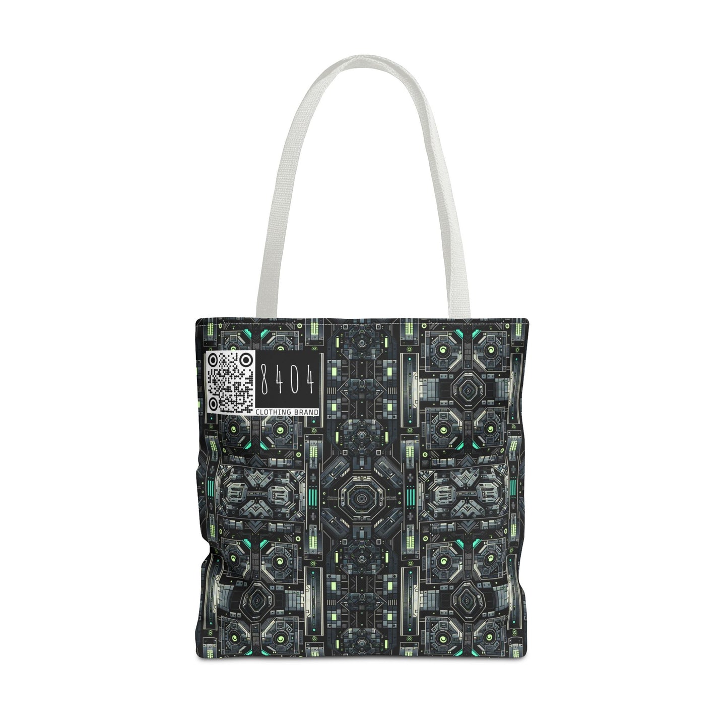 Tech Noir Tech-Forward Minimalism Tote Bag - 8404 Design-52