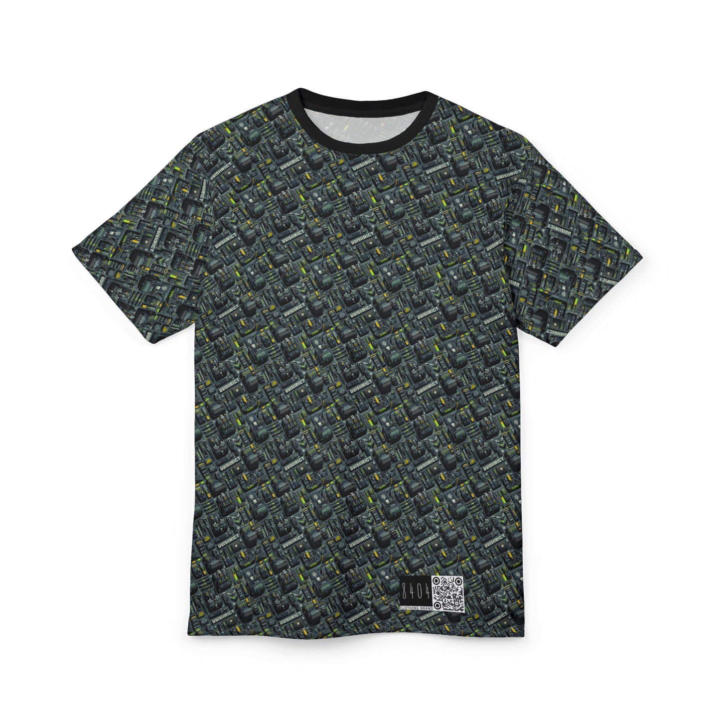 Tech Utility Streetwear Futuristic Tech-Forward Unisex Cut & Sew Tee - 8404 Design-47