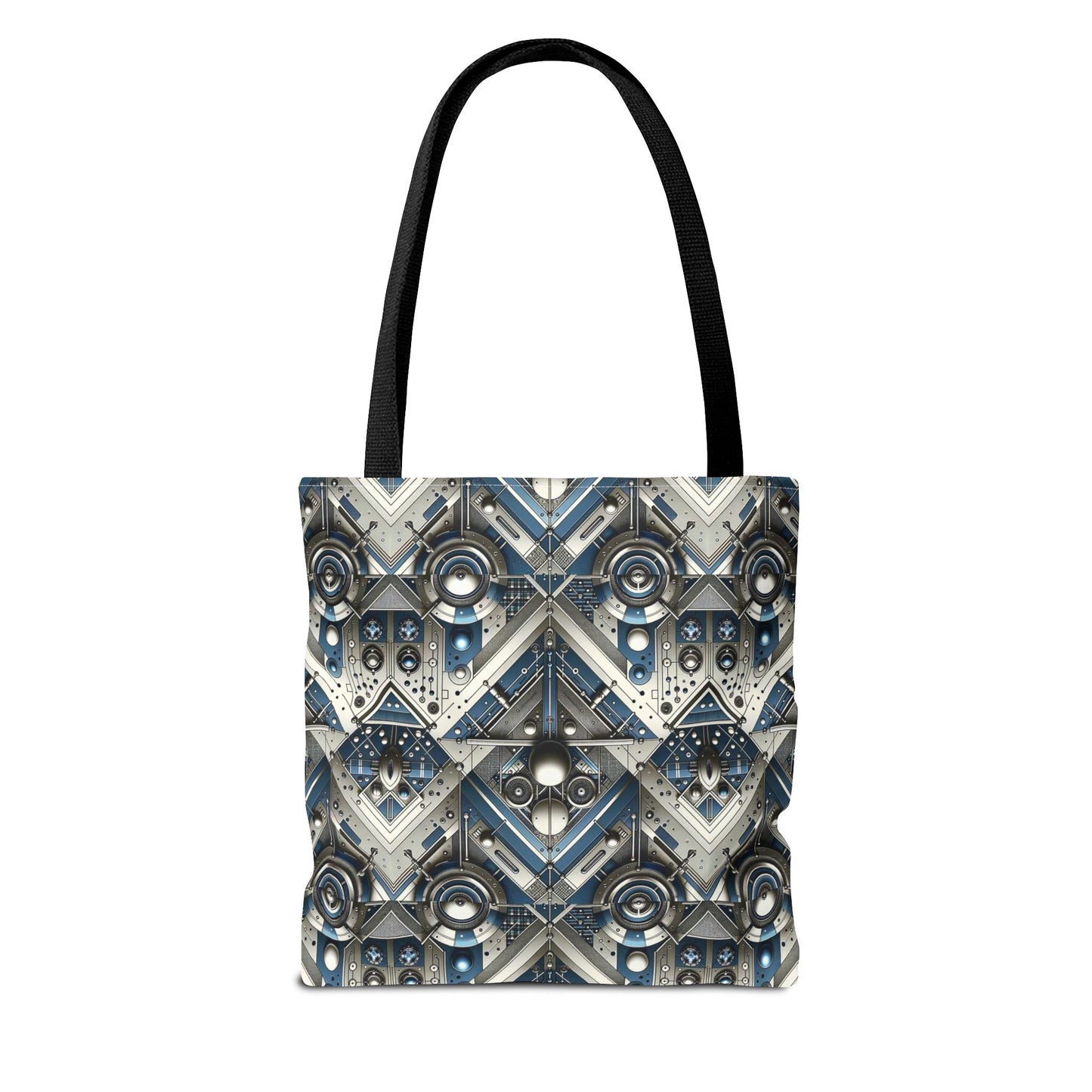 Tech Utility Fusion Tech-Forward Utility With a Futuristic Edge Tote Bag - 8404 Design-63