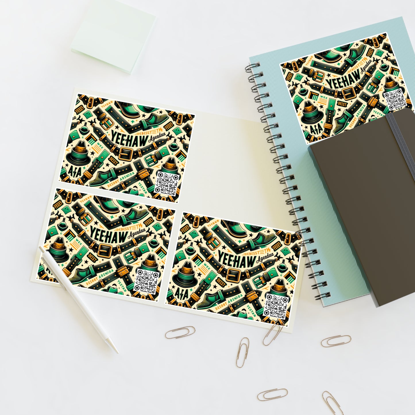 Digital Cowboy Tech-Western Fusion Sticker Sheets - 8404 Design-58