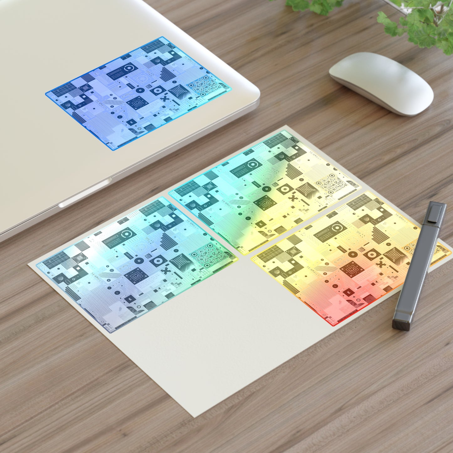 Digital Minimalism Minimalist Tech Sticker Sheets - 8404 Design-50