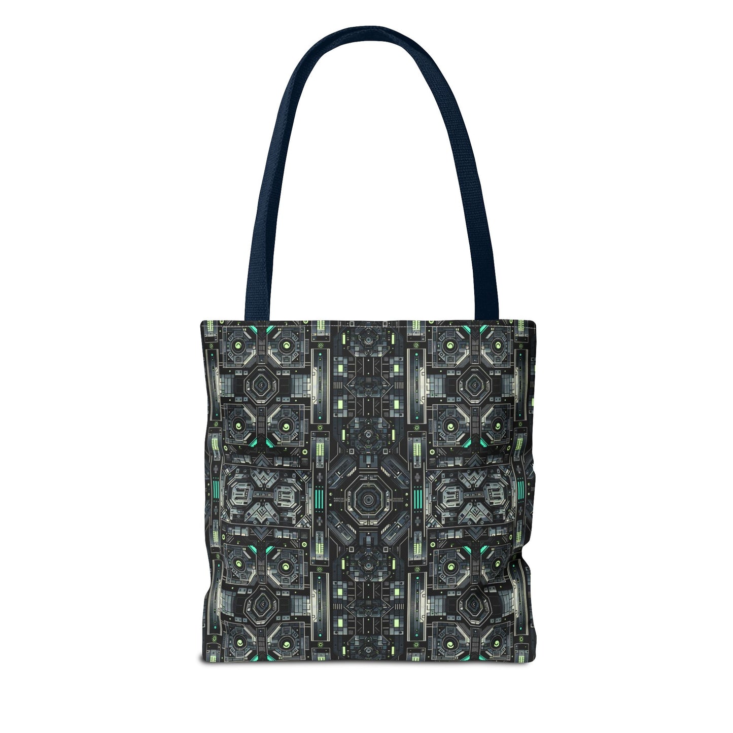 Tech Noir Tech-Forward Minimalism Tote Bag - 8404 Design-52