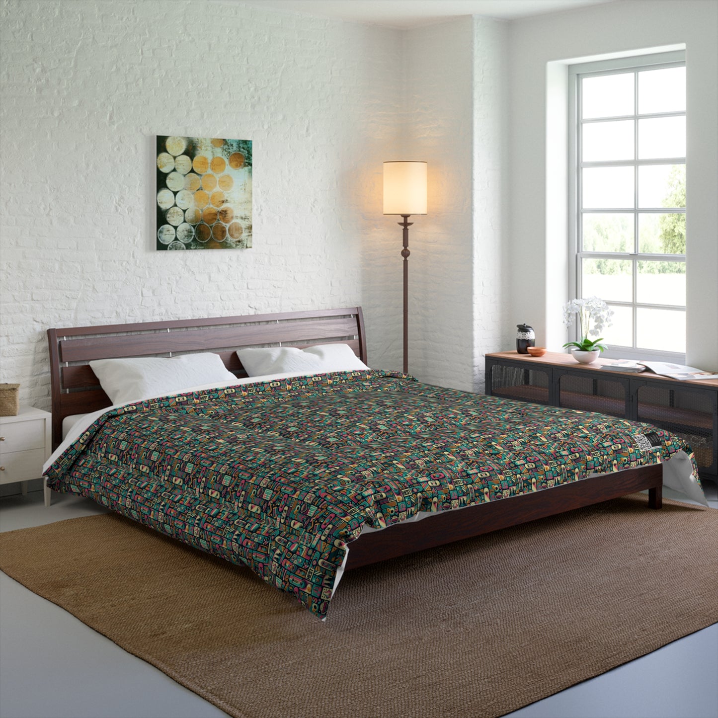Skate Culture Revival Urban Retro Cool Comforter - 8404 Design-61