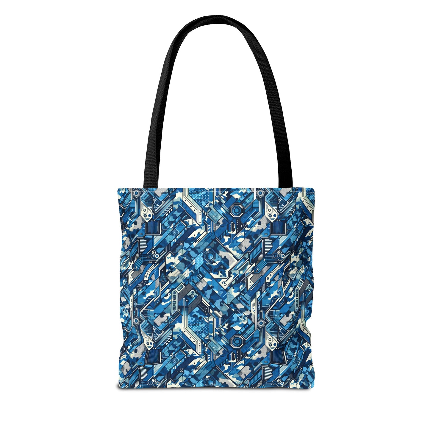 Tech Urban Camo Tech-Forward Streetwear With a Futuristic Military Edge Tote Bag - 8404 Design-39
