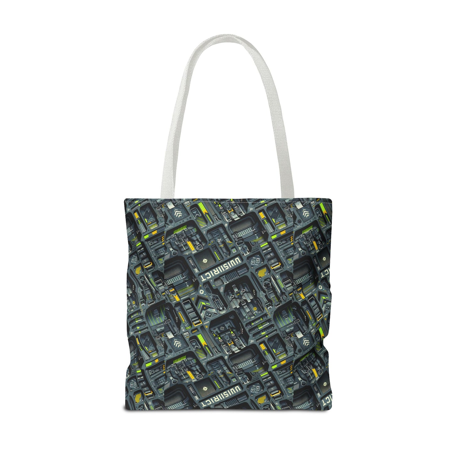 Tech Utility Streetwear Futuristic Tech-Forward Tote Bag - 8404 Design-47