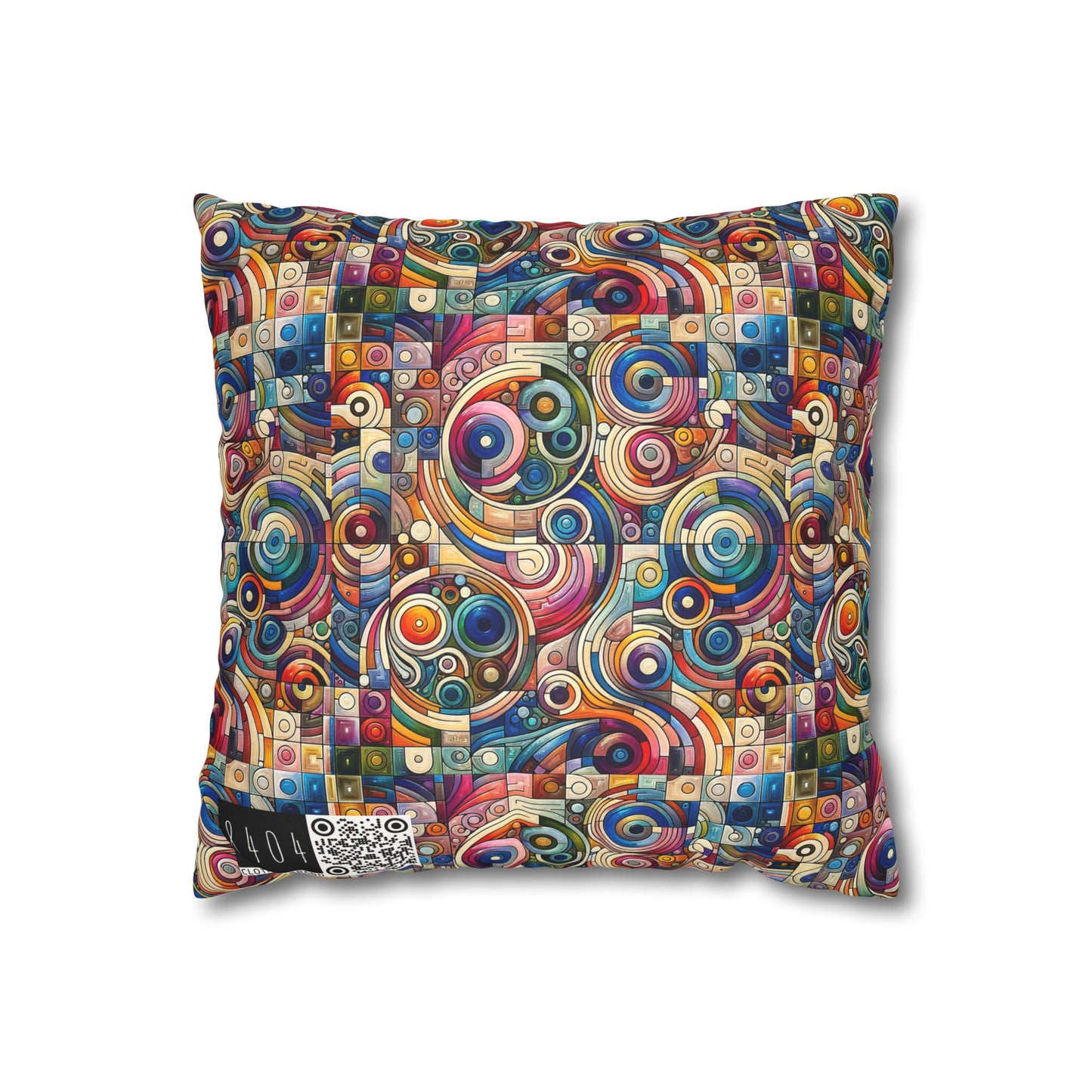 Digital Artistic Expression Artistic Streetwear Faux Suede Square Pillowcase - 8404 Design-49