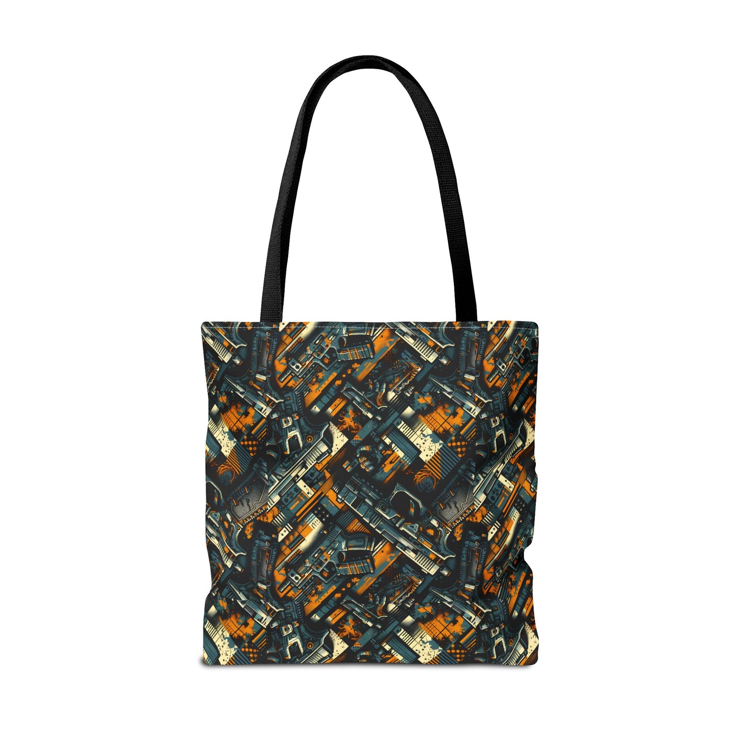 Digital Punk Futuristic Grunge Tote Bag - 8404 Design-47