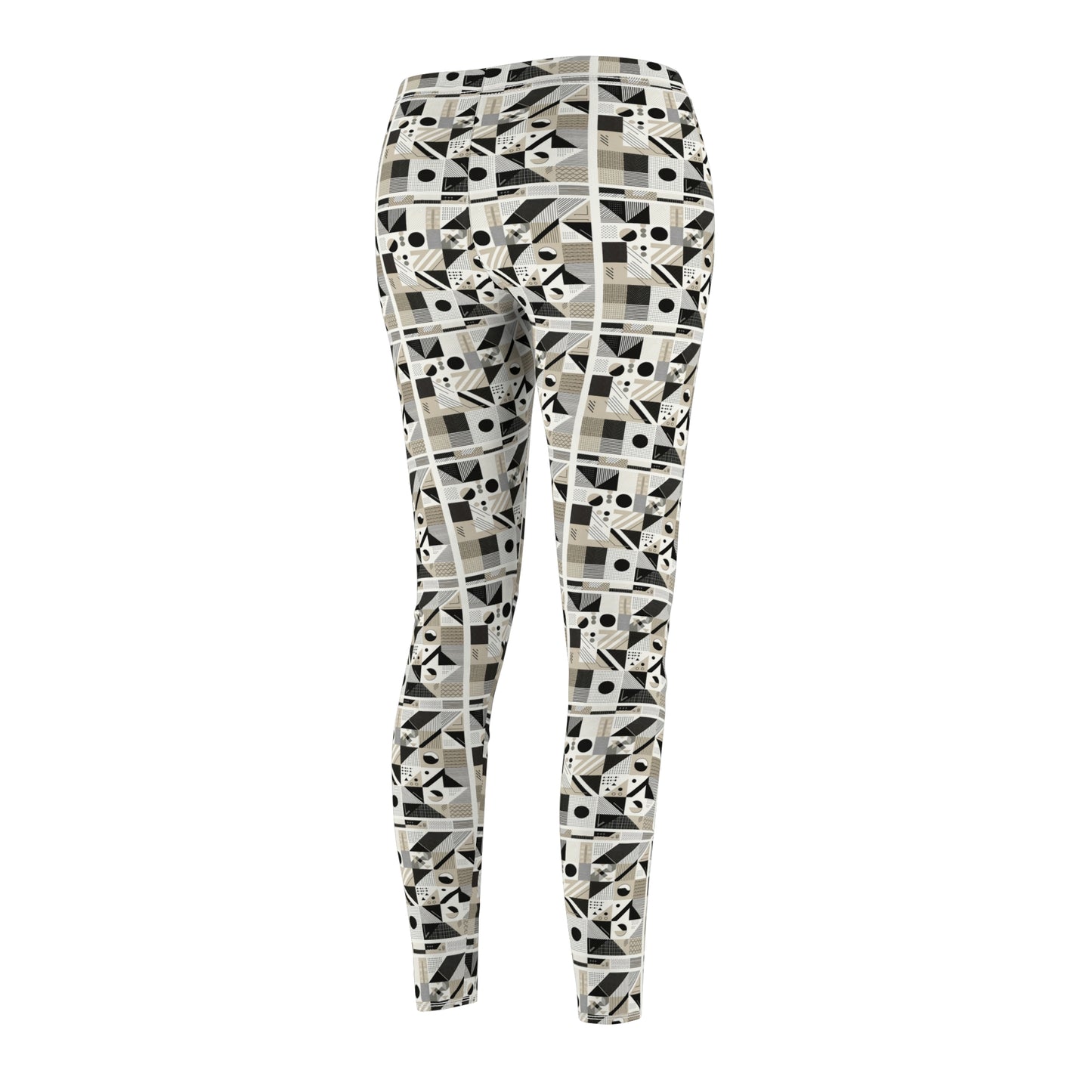 Elevated Athleisure Modern Sophistication With Sporty Elements Women's Cut & Sew Casual Leggings - 8404 Design-76