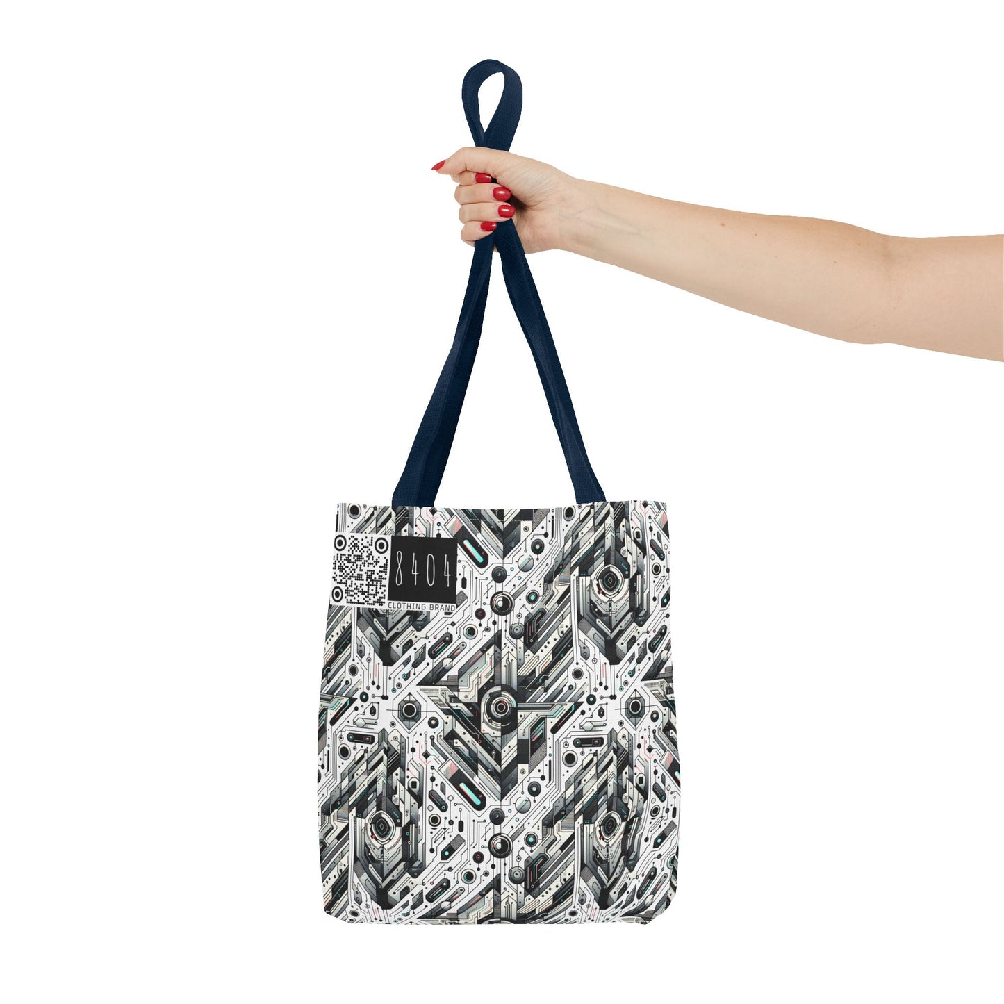 Tech-Infused Streetwear Tech-Forward Minimalism Tote Bag - 8404 Design-51