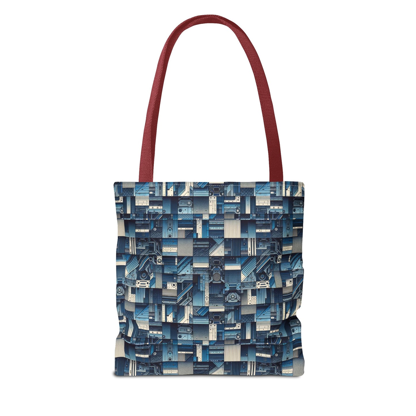 Tech-Inspired Utility Tech-Forward Streetwear With Utilitarian Edge Tote Bag - 8404 Design-44