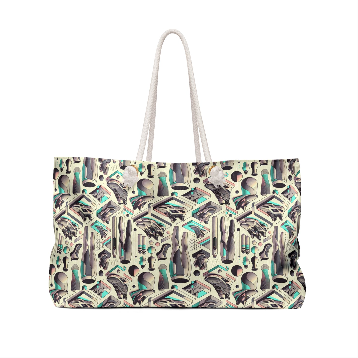 Tech-Infused Athleisure Futuristic Athletic Tech Weekender Bag - 8404 Design-44