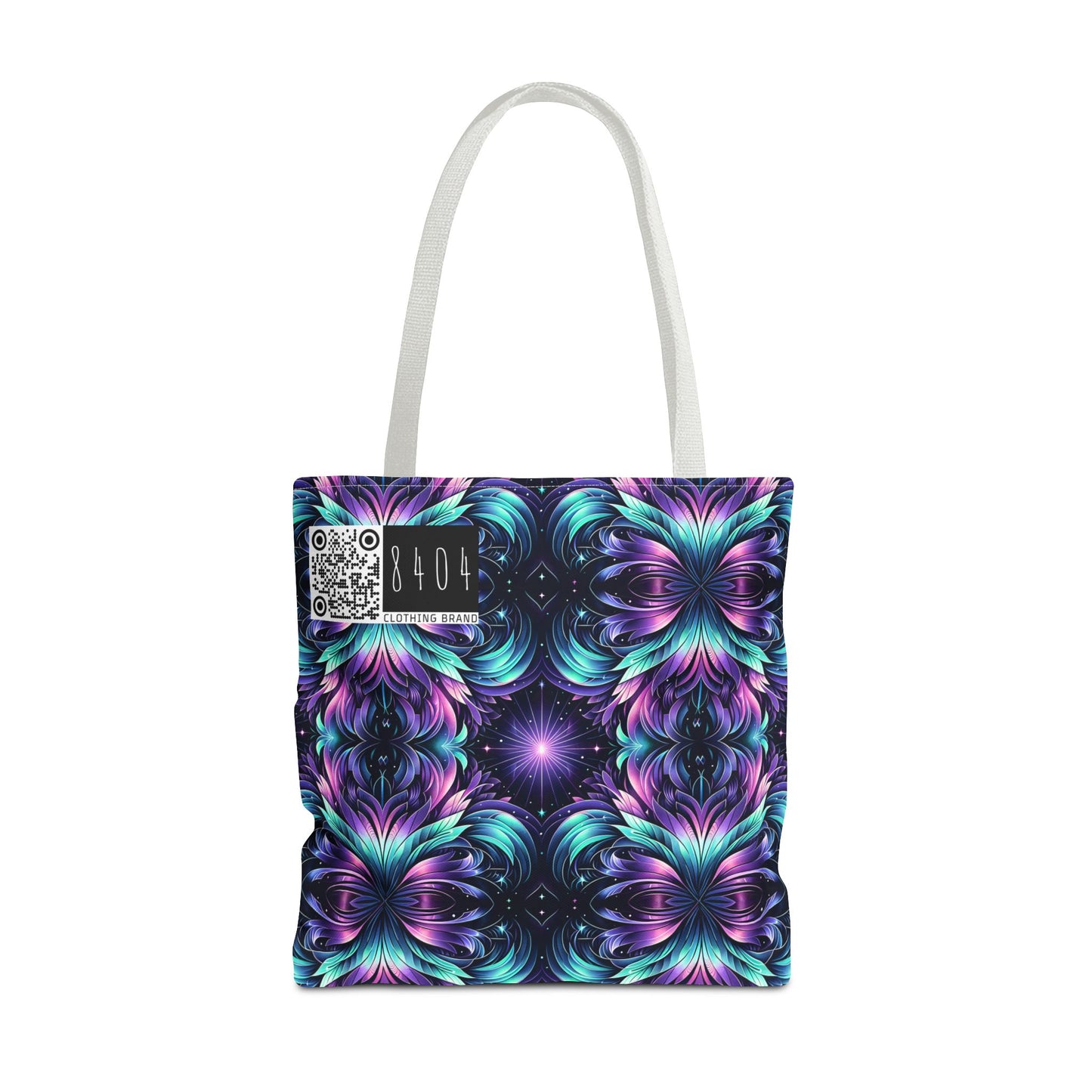 Iridescent Dream Futuristic Tech Tote Bag - 8404 Design-60