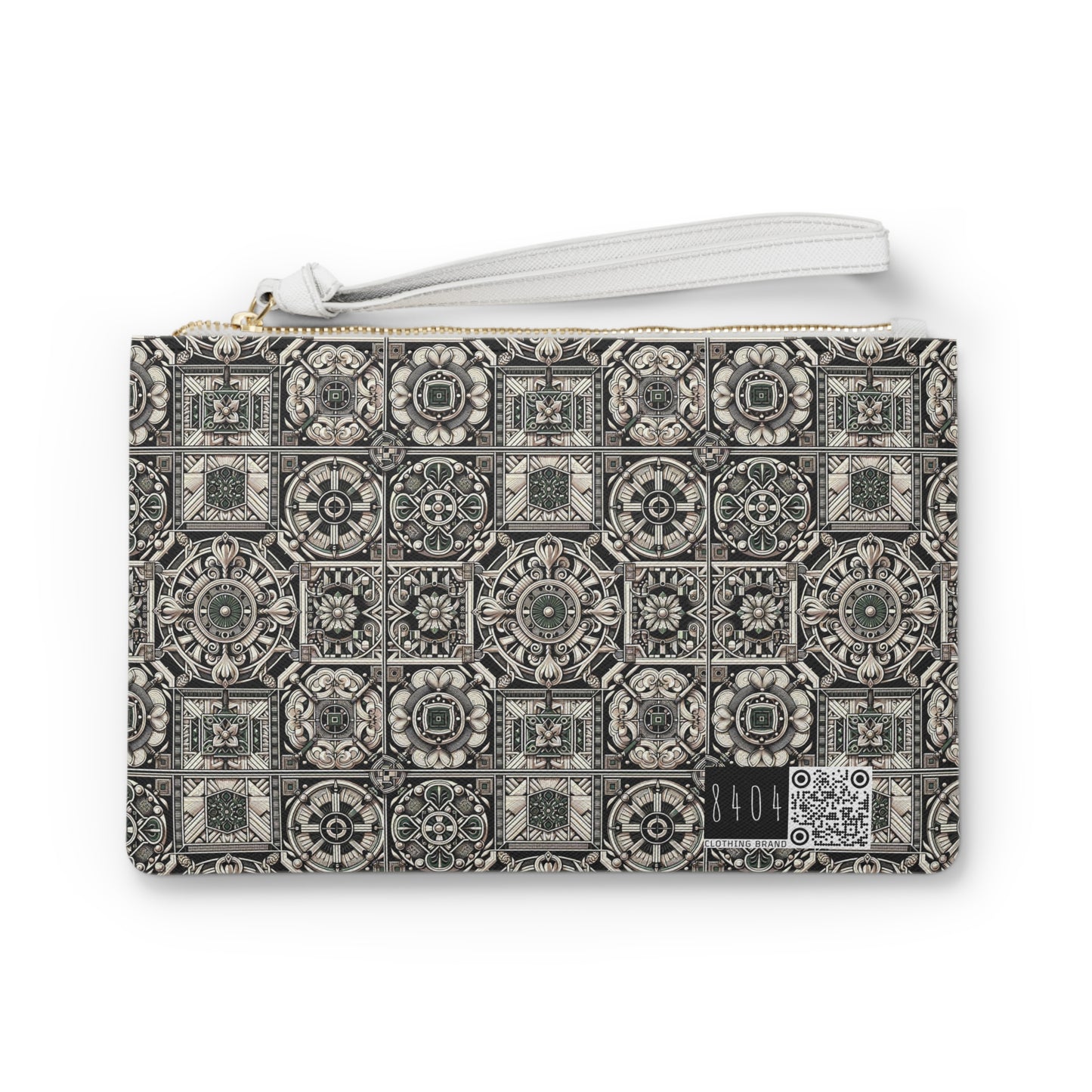 Cyber Garden Party Tech Garden Extravaganza Clutch Bag - 8404 Design-45