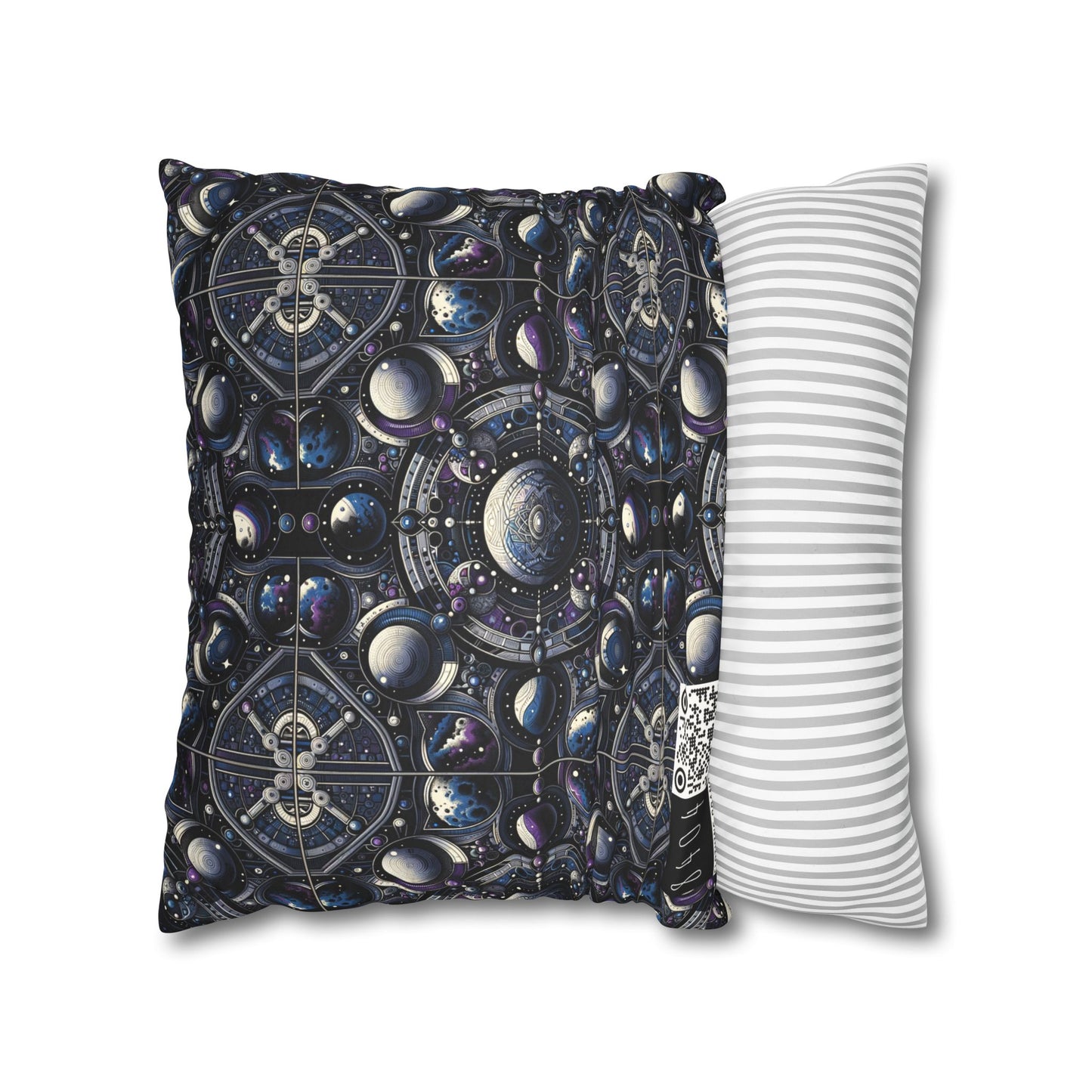 Tech Astronaut Tech-Forward Streetwear Meets Space Exploration Faux Suede Square Pillowcase - 8404 Design-46