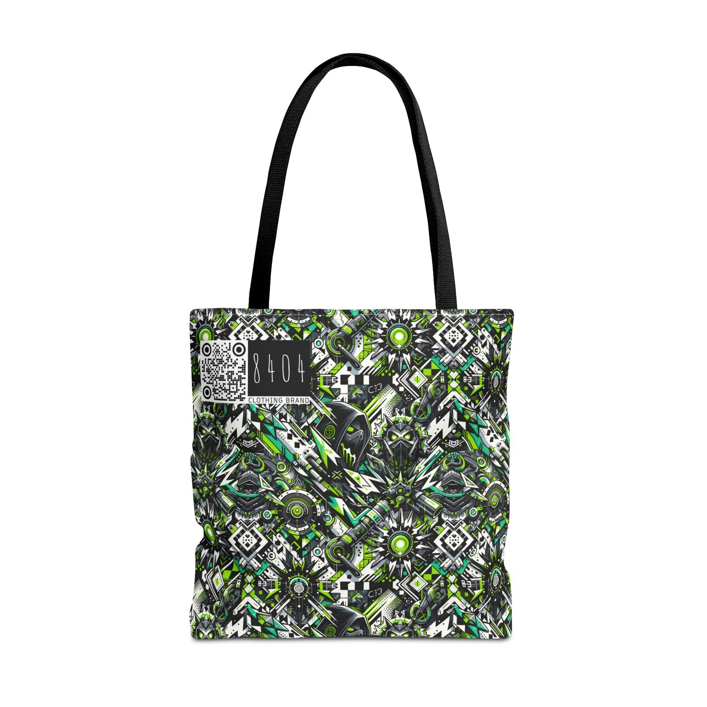 Graffiti Tech Fusion Bold Streetwear Fusion Tote Bag - 8404 Design-50