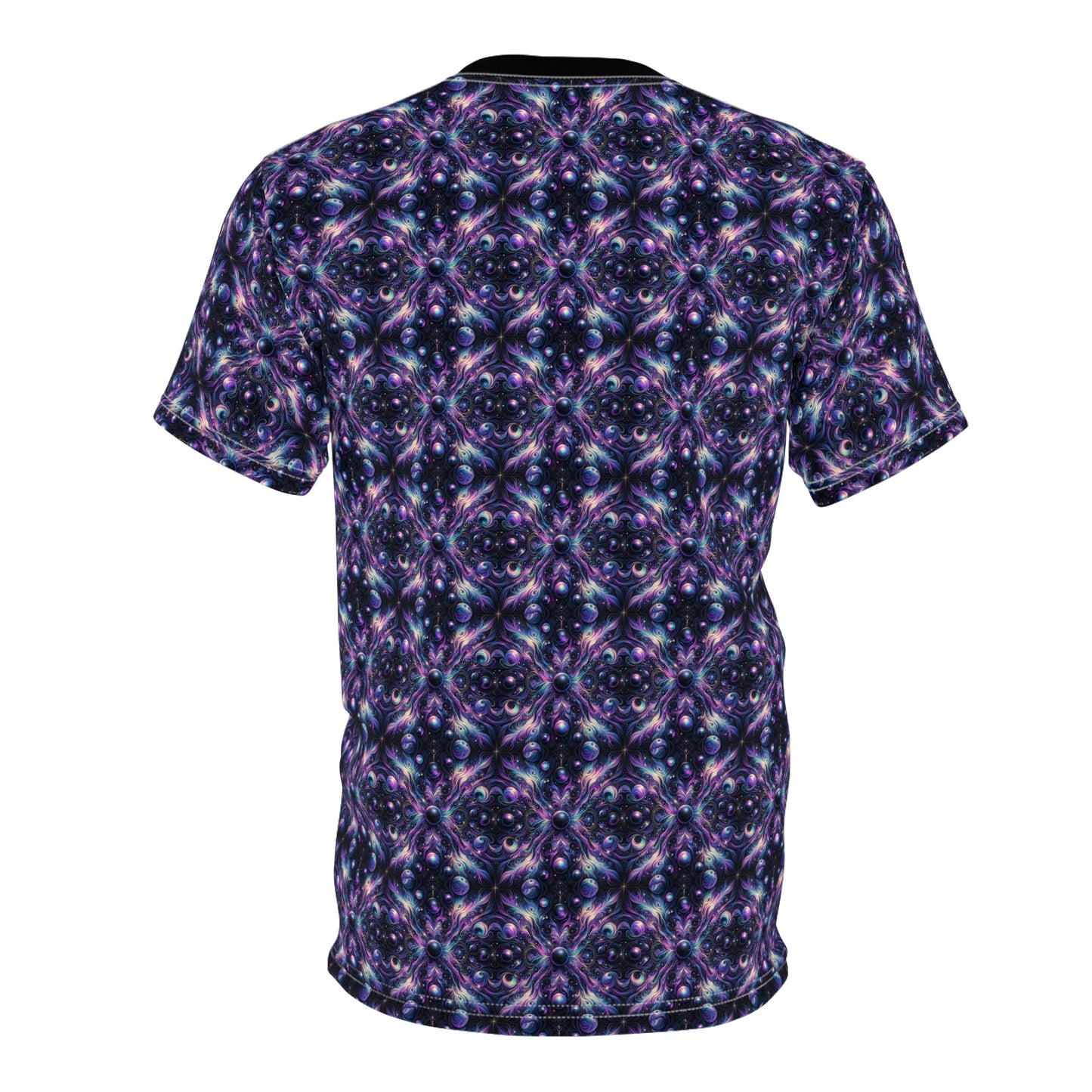 Galactic Hues Tech-Forward Cosmic Fusion Unisex Cut & Sew Tee - 8404 Design-41