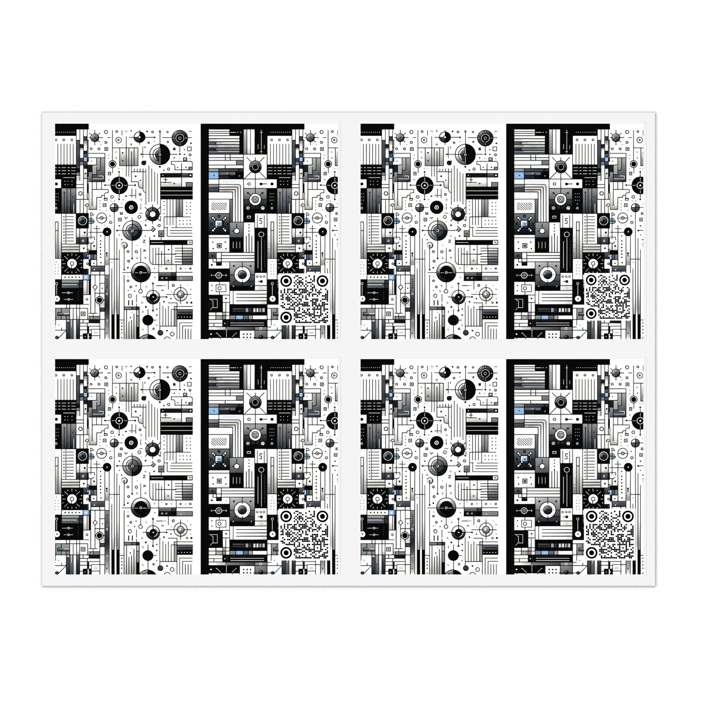 Digital Minimalism Minimalist Tech Sticker Sheets - 8404 Design-66