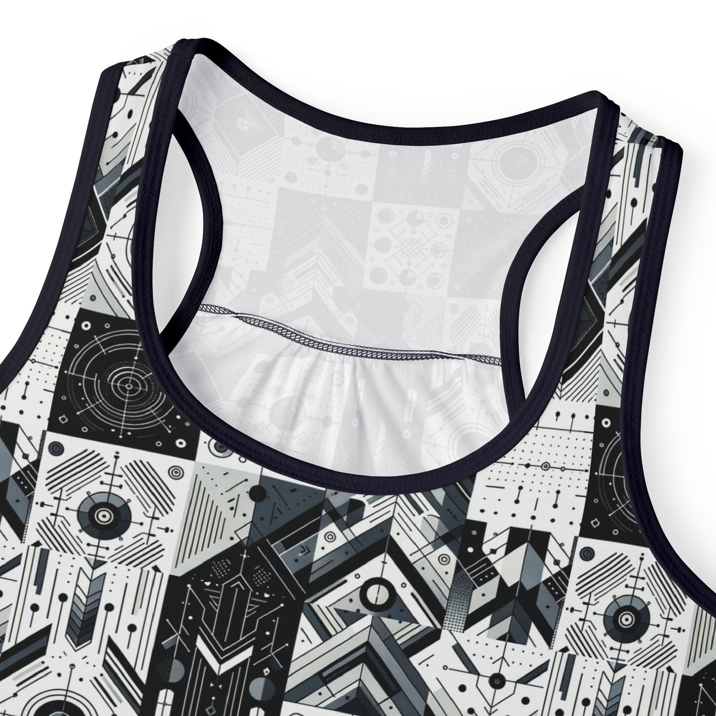 Digital Minimalism Minimalist Tech Women's Tank Top - 8404 Design-50