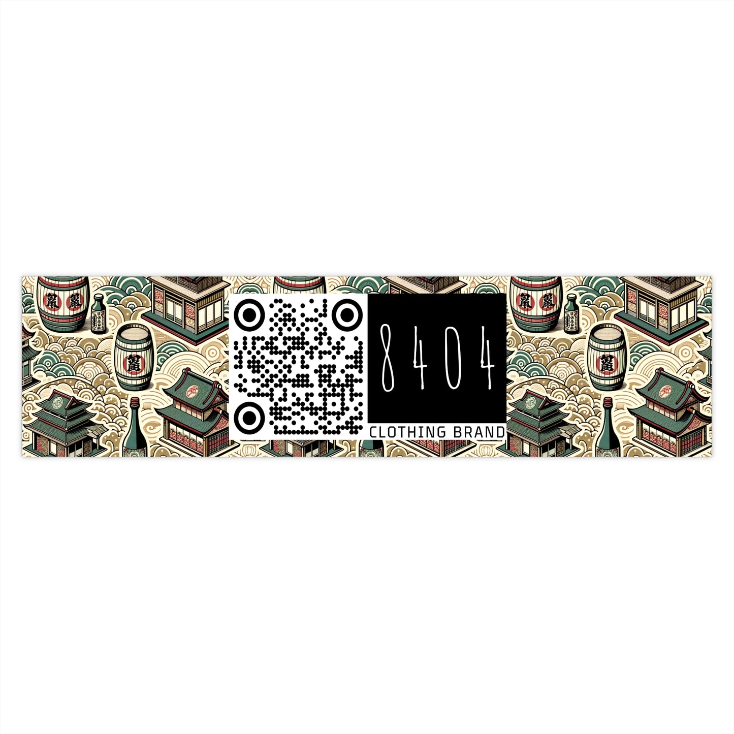 Cultural Artisanal Fusion Contemporary Cultural Elegance Bumper Sticker - 8404 Design-68