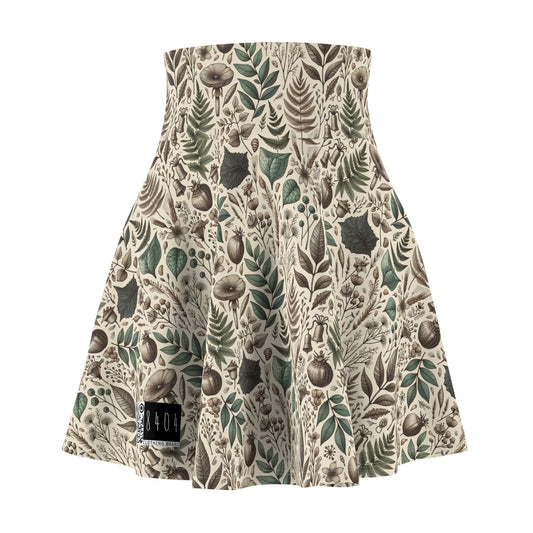 Sustainable Streetwear Modern Eco-Conscious Women's Skater Skirt - 8404 Design-57