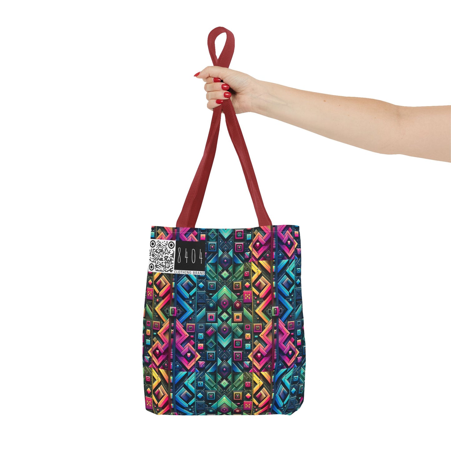 Tech-Inspired Graphics Cyberpunk Cool Tote Bag - 8404 Design-58