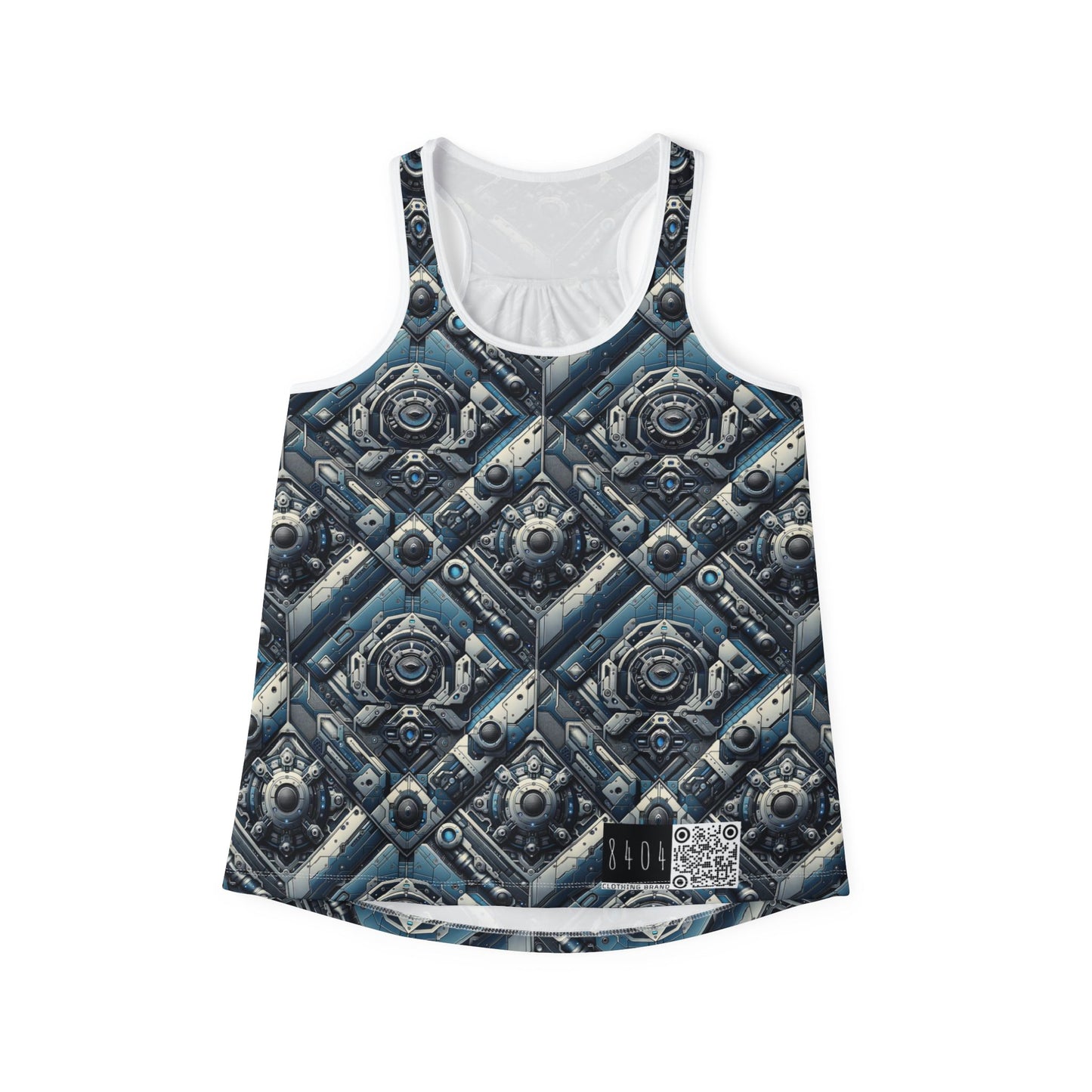 Tech Utility Fusion Tech-Forward Utility With a Futuristic Edge Women's Tank Top - 8404 Design-43