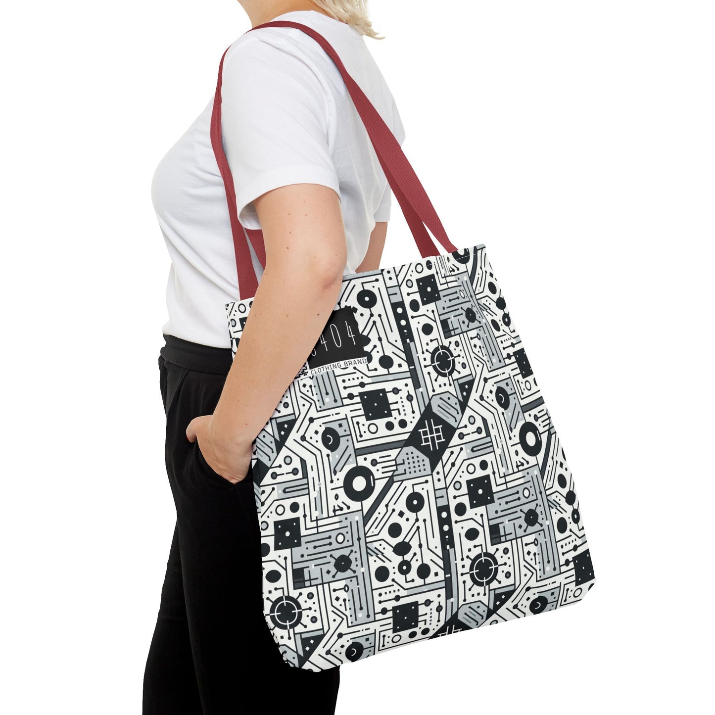 Digital Minimalism Minimalist Tech Tote Bag - 8404 Design-48