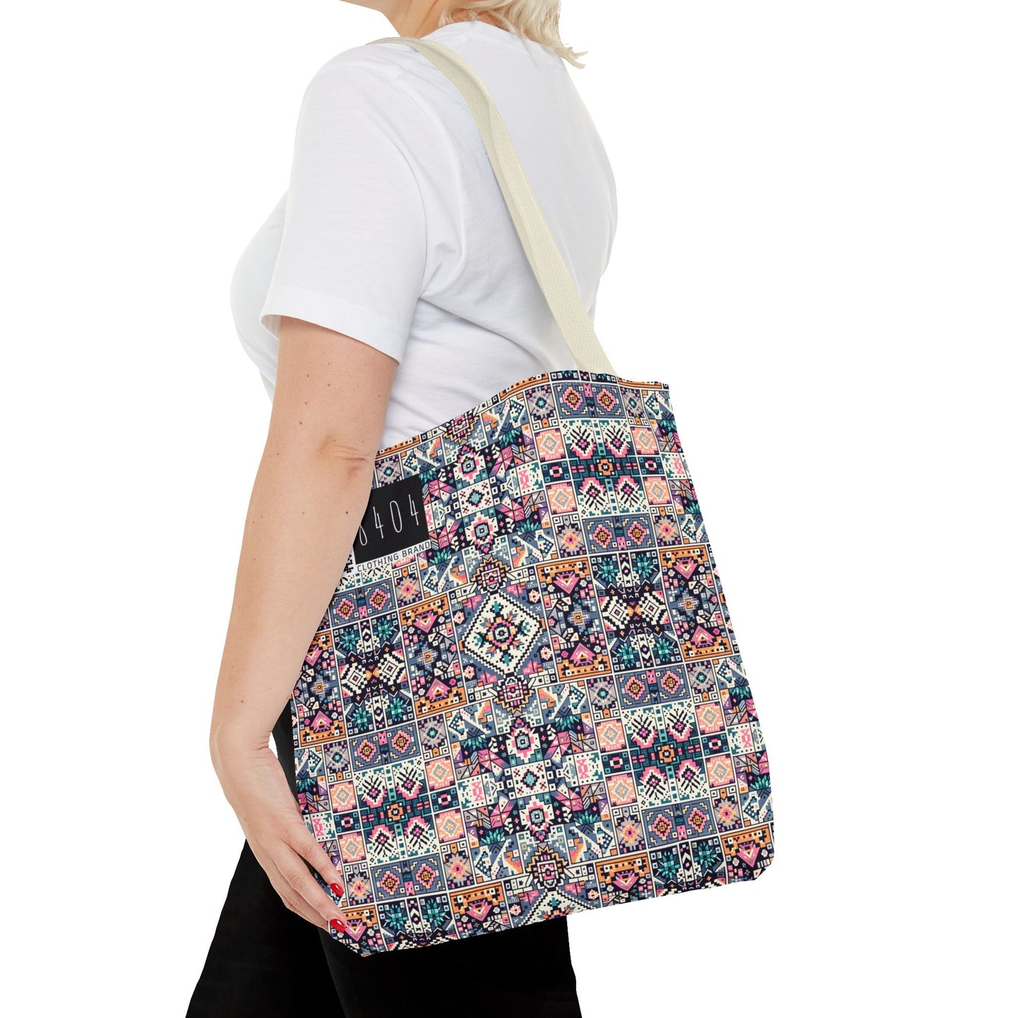 Digital Artisanal Fusion Digital Artisanal Tote Bag - 8404 Design-65