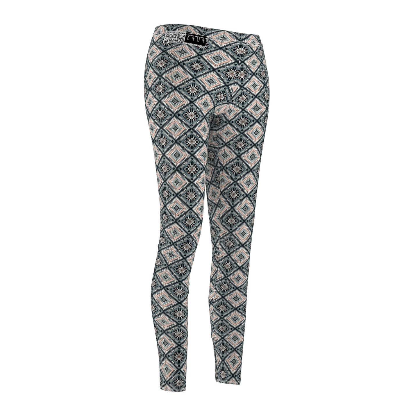 Tech Minimalism Minimalist Tech Women's Cut & Sew Casual Leggings - 8404 Design-60