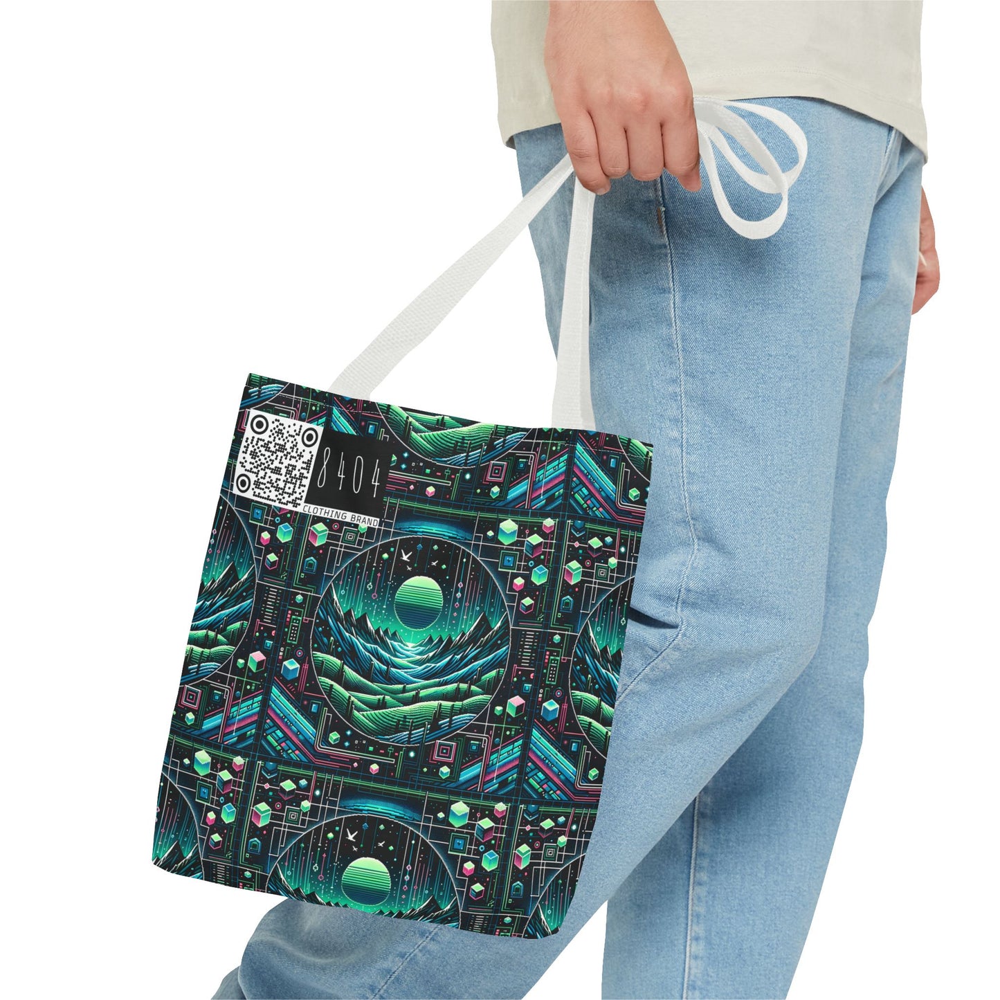 Digital Adventure Graphics Digital Explorer Tote Bag - 8404 Design-59