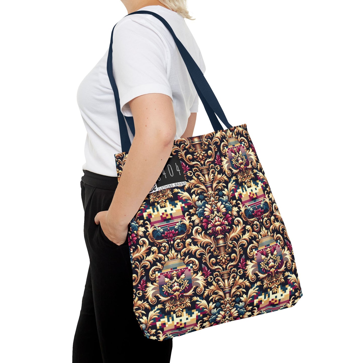 Digital Renaissance Modern Baroque Fusion Tote Bag - 8404 Design-53