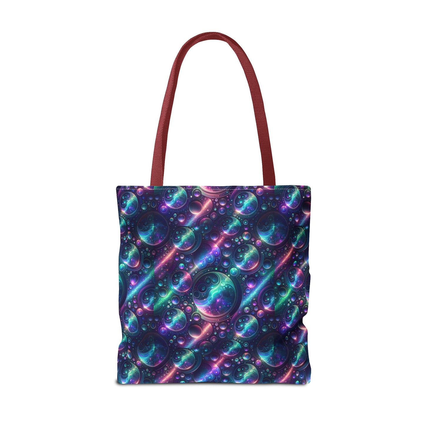Iridescent Tech Fusion Tech-Forward Streetwear Tote Bag - 8404 Design-51