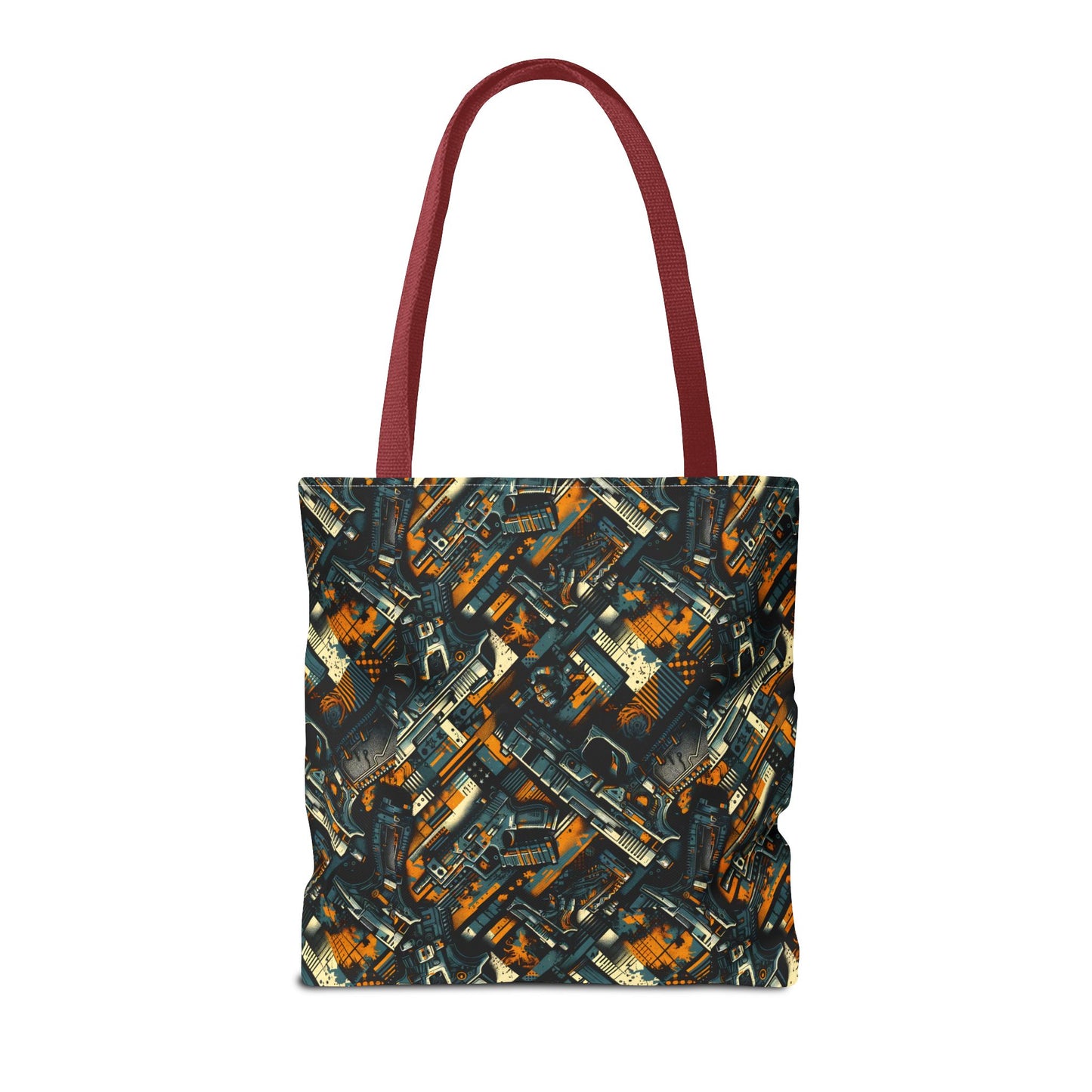 Digital Punk Futuristic Grunge Tote Bag - 8404 Design-47
