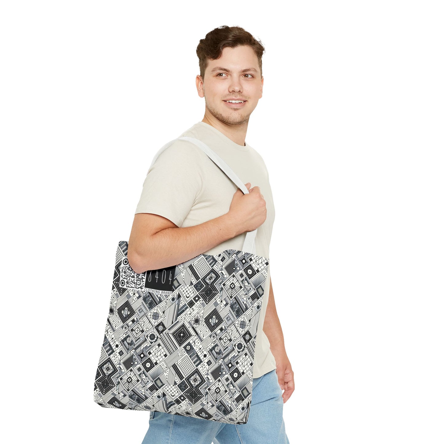 Digital Minimalism Minimalist Tech Tote Bag - 8404 Design-40