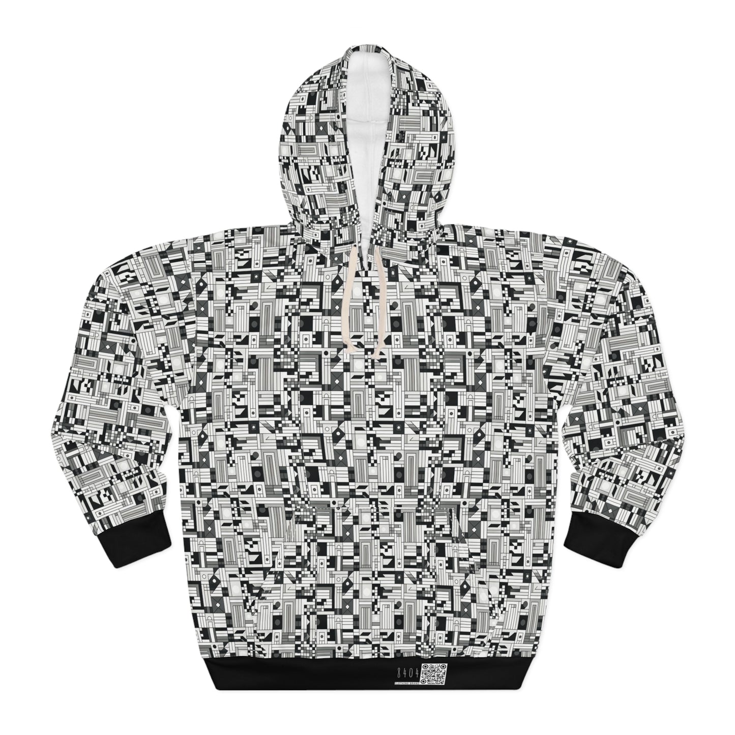 Digital Minimalism Minimalist Tech Pullover Hoodie - 8404 Design-43