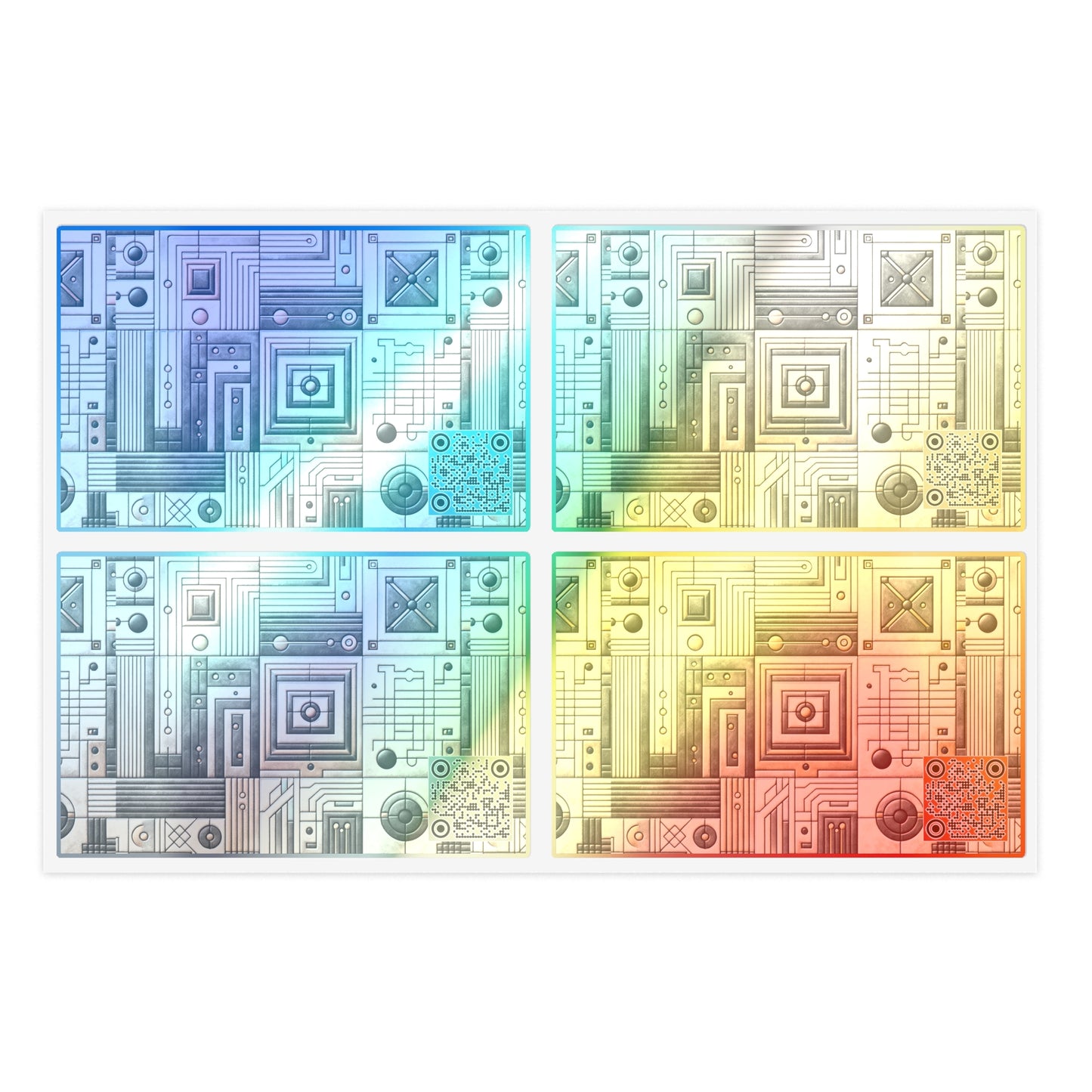 Tech Utility Chic Tech-Forward Minimalist Sticker Sheets - 8404 Design-54