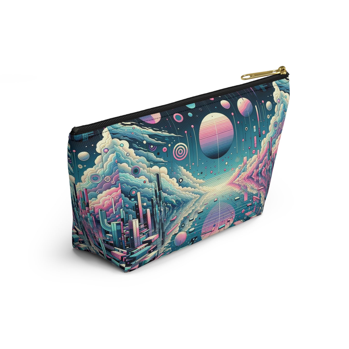 Digital Dreamscapes Digitally-Inspired Streetwear With a Dreamy, Surreal Twist Accessory Pouch W T-Bottom - 8404 Design-61