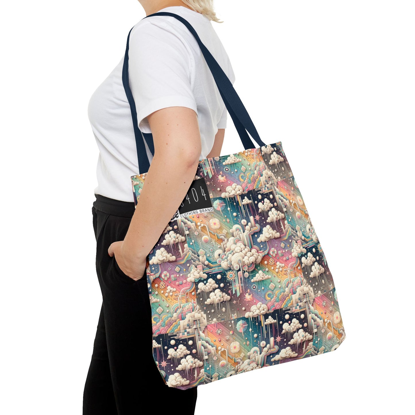 Digital Dreamland Whimsical and Nostalgic Streetwear With a Digital Twist Tote Bag - 8404 Design-52