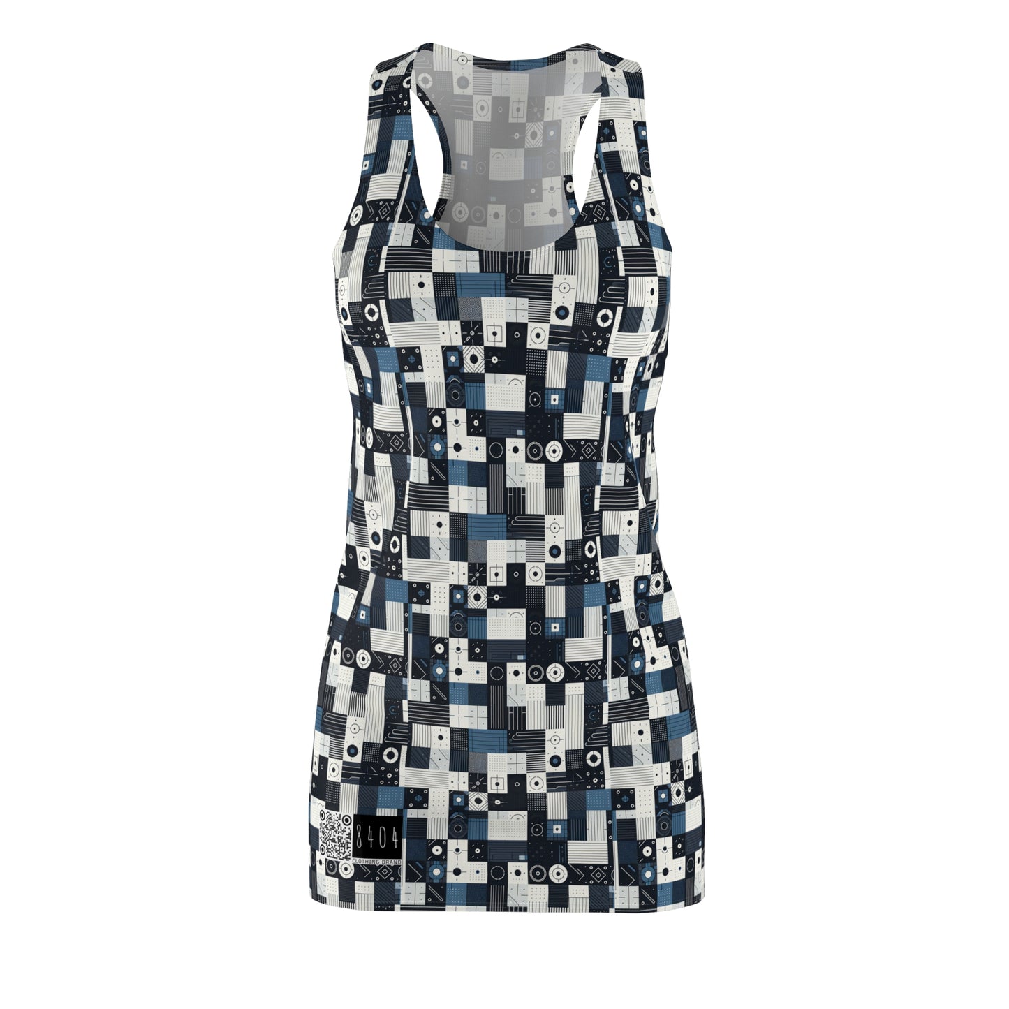 Minimalist Athleisure Minimalist Tech Women's Cut & Sew Racerback Dress - 8404 Design-39