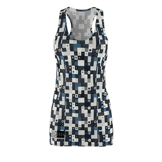 Minimalist Athleisure Minimalist Tech Women's Cut & Sew Racerback Dress - 8404 Design-39