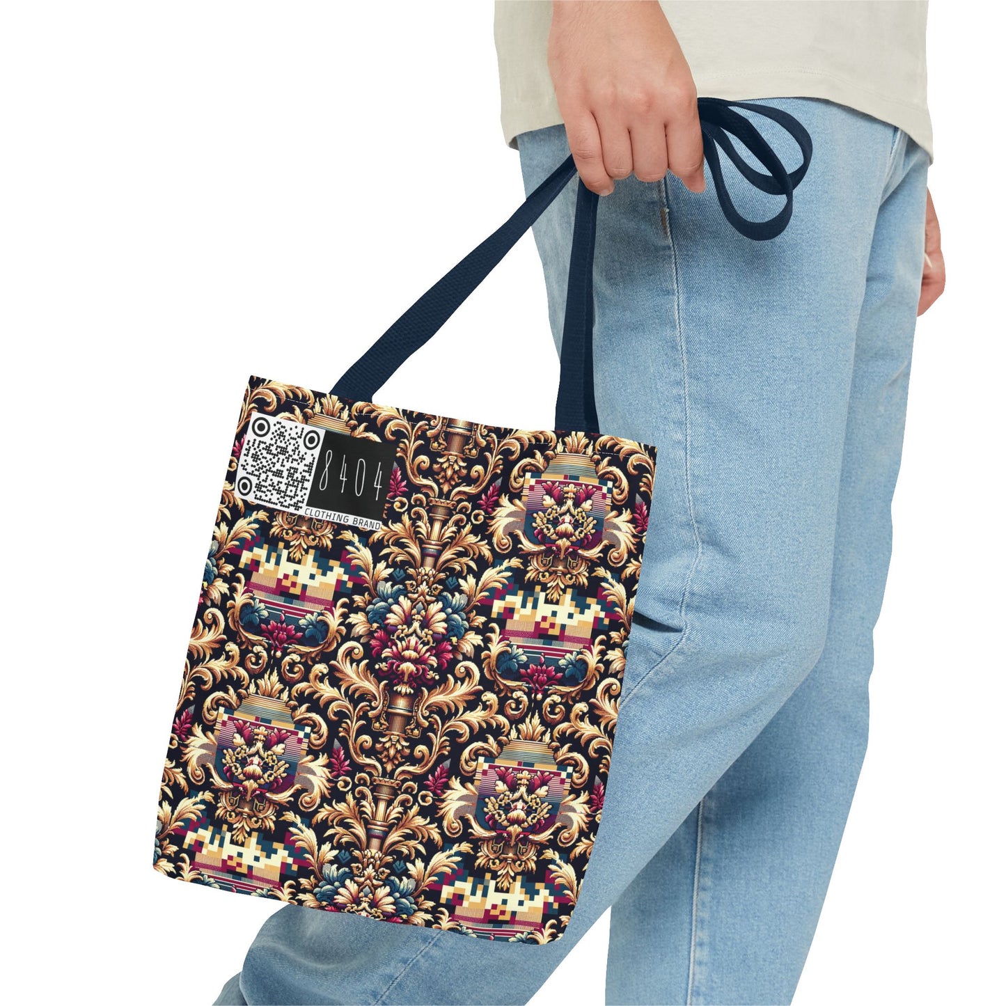 Digital Renaissance Modern Baroque Fusion Tote Bag - 8404 Design-53