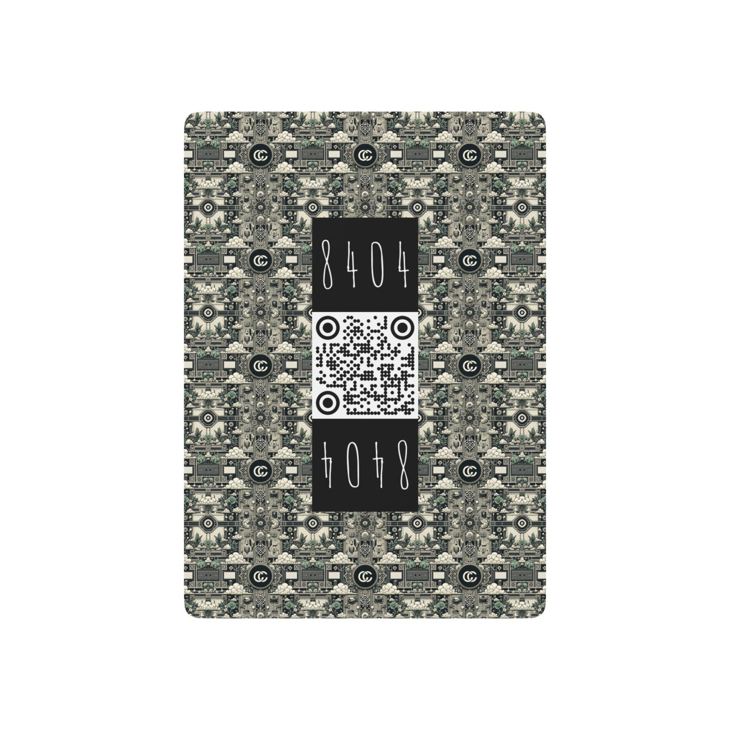 Cyber Garden Party Tech Garden Extravaganza Poker Playing Cards - 8404 Design-54 S