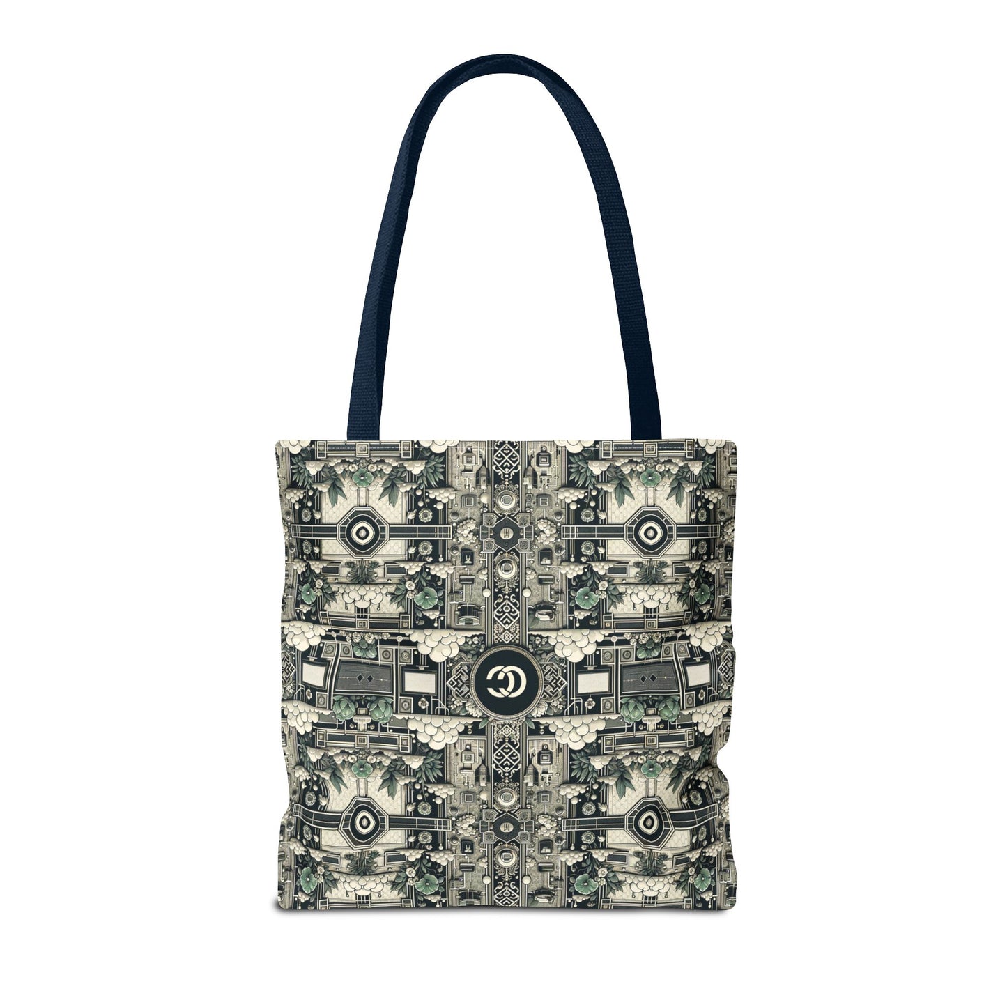 Cyber Garden Party Tech Garden Extravaganza Tote Bag - 8404 Design-54