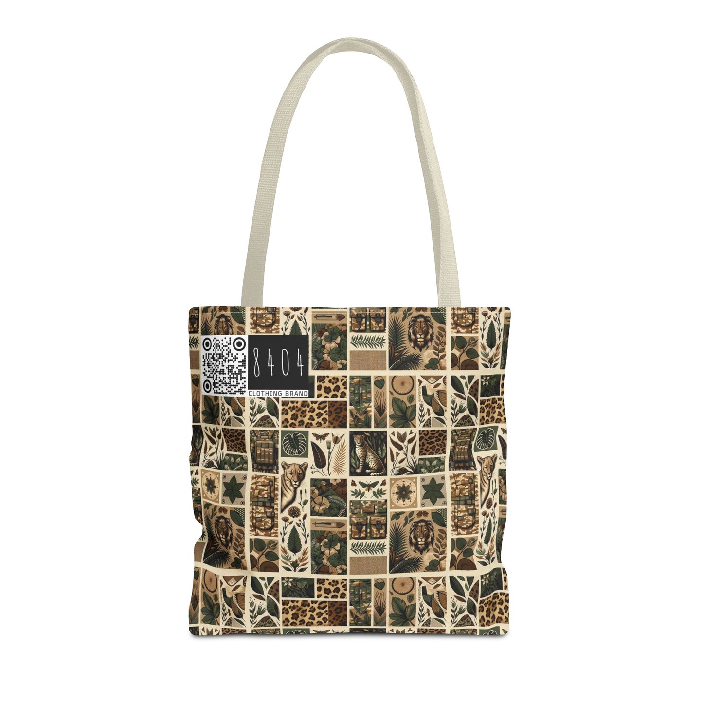 Streetwear Safari Urban Jungle Explorer Tote Bag - 8404 Design-51